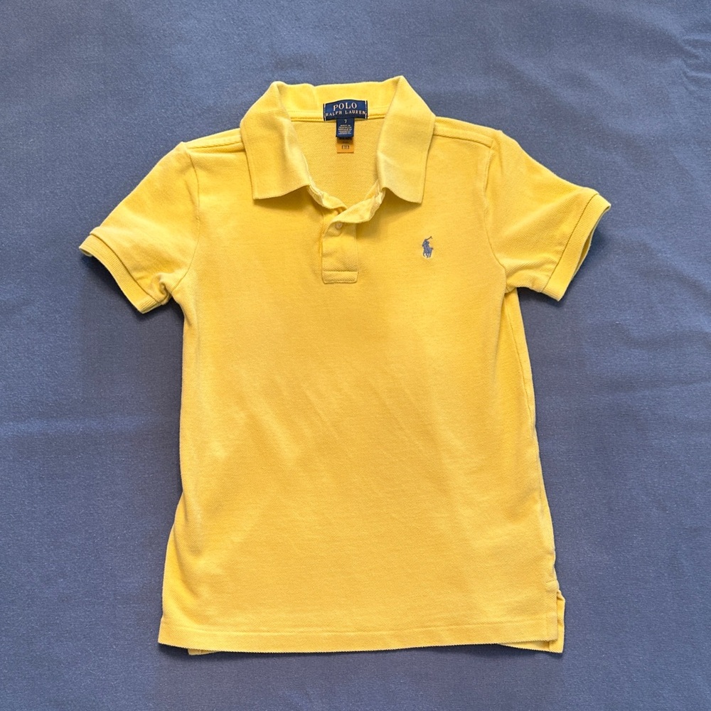Polo by Ralph Lauren Bright Yellow Kids Polo size 7